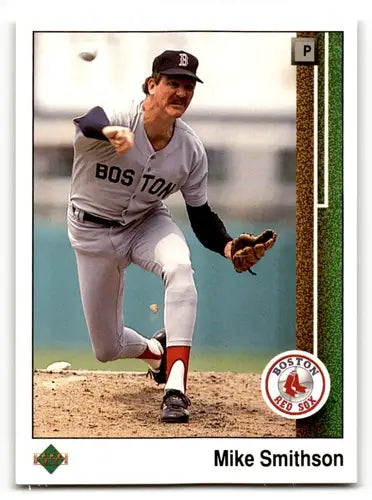 1989 Upper Deck #38 Mike Smithson NM Near Mint Red Sox - Baseball Card Single