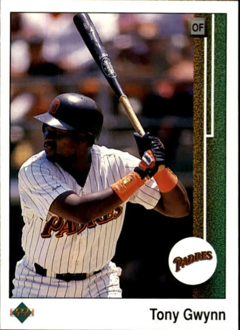 1989 Upper Deck #384 Tony Gwynn NM-MT San Diego Padres Baseball Card - Baseball Card Single