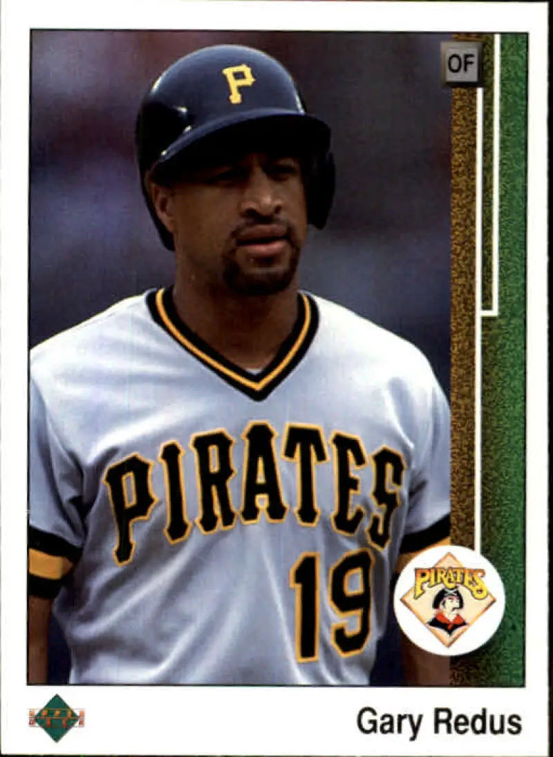 1989 Upper Deck #419 Gary Redus NM-MT Pittsburgh Pirates Baseball Card - Baseball Card Single