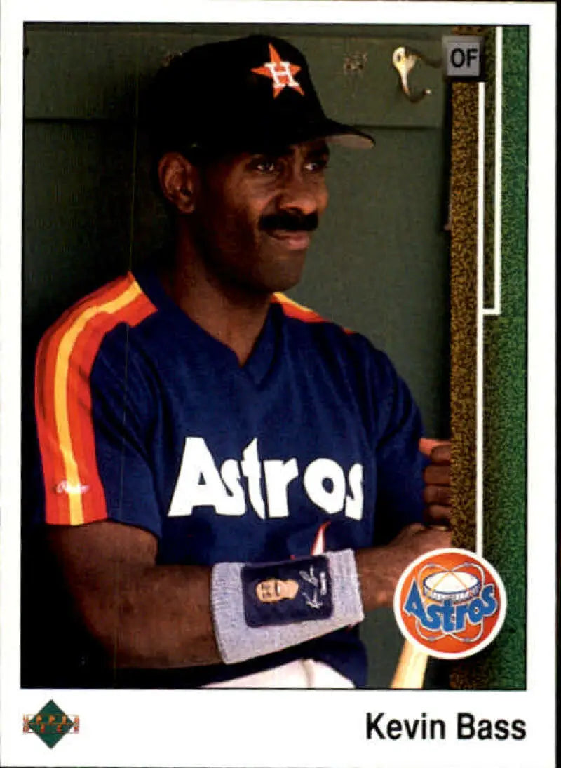 1989 Upper Deck #425 Kevin Bass NM-MT Houston Astros Baseball Card - Baseball Card Single