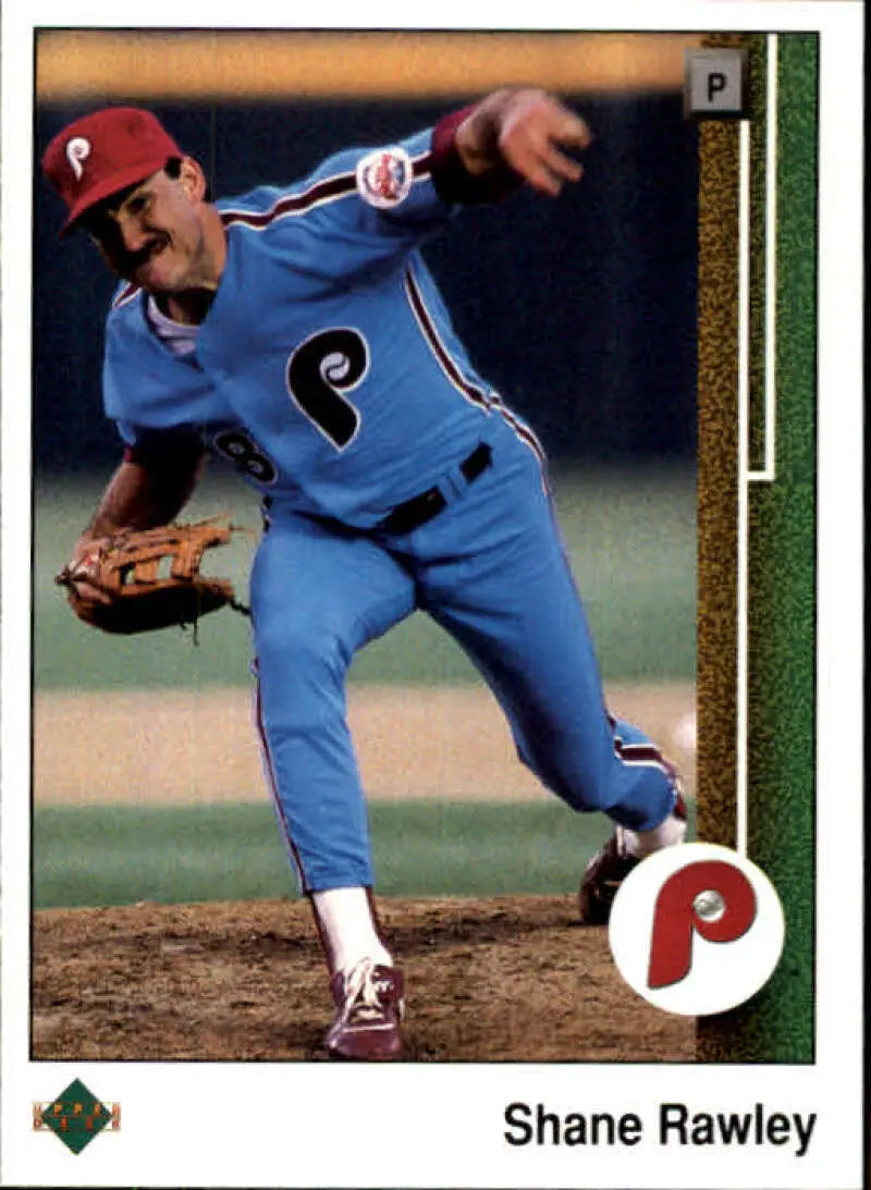 1989 Upper Deck #427 Shane Rawley NM-MT Philadelphia Phillies Baseball Card - Baseball Card Single