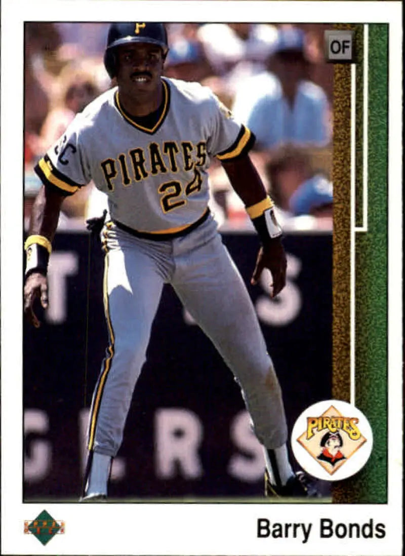 1989 Upper Deck #440 Barry Bonds NM-MT Pittsburgh Pirates Baseball Card - Baseball Card Single