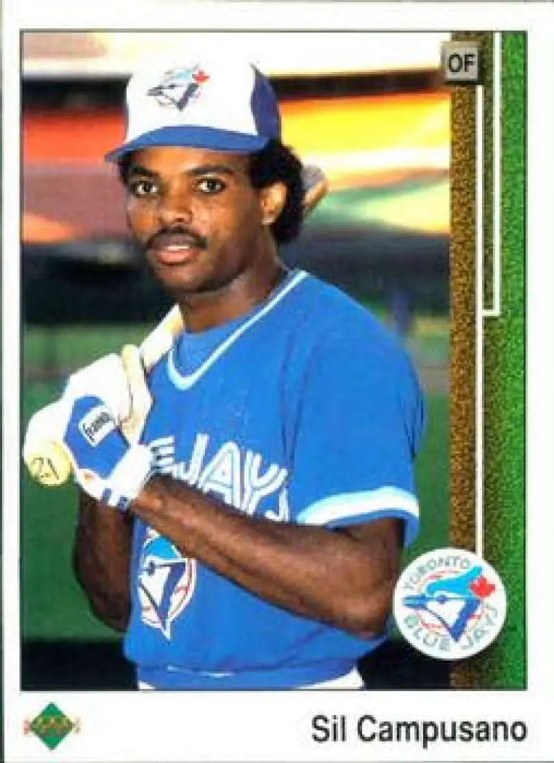 1989 Upper Deck #45 Sil Campusano NM-MT RC Rookie Toronto Blue Jays Baseball Card - Baseball Card Single