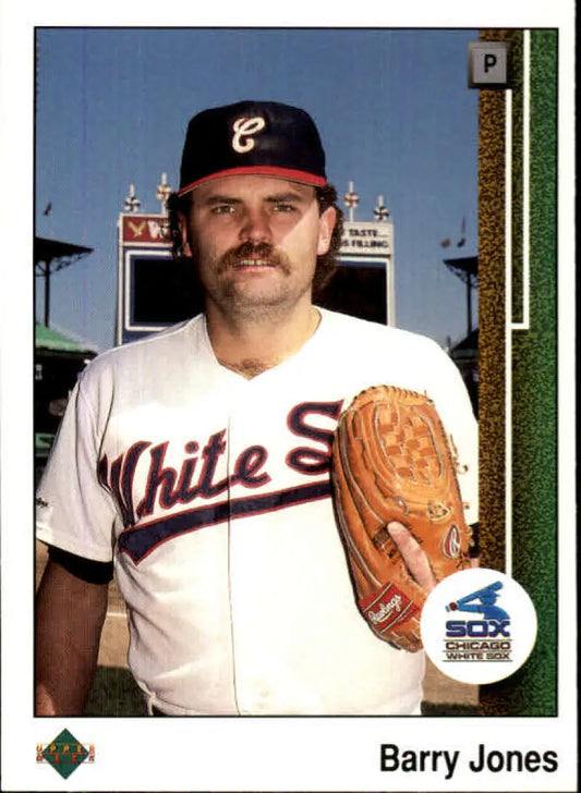 1989 Upper Deck #457 Barry Jones NM-MT Chicago White Sox Baseball Card - Baseball Card Single