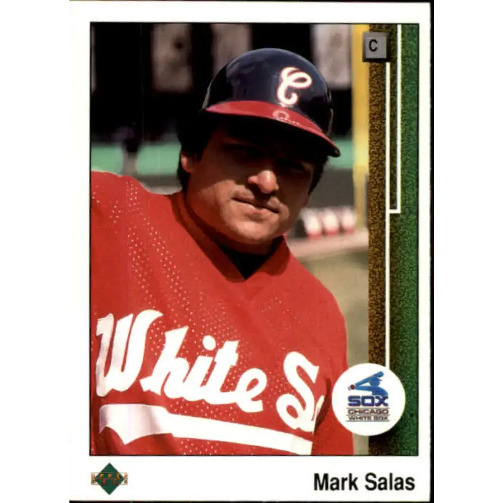 1989 Upper Deck #460 Mark Salas NM-MT Chicago White Sox Baseball Card - Baseball Card Single