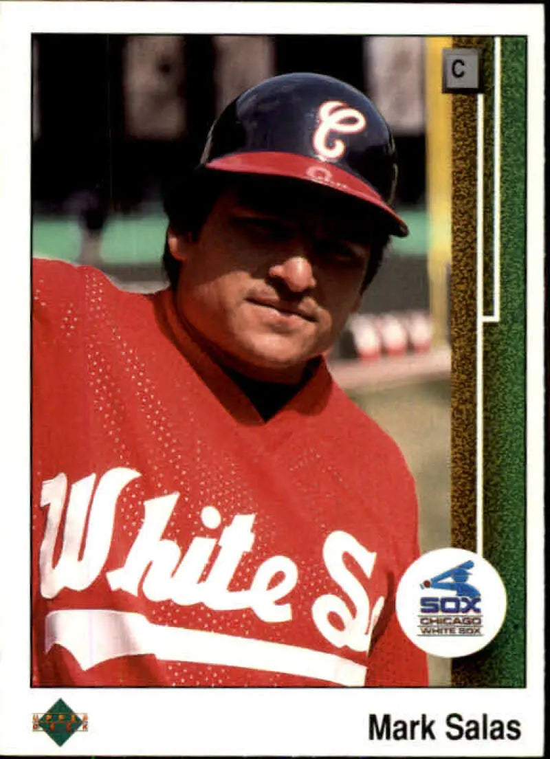 1989 Upper Deck #460 Mark Salas NM-MT Chicago White Sox Baseball Card - Baseball Card Single