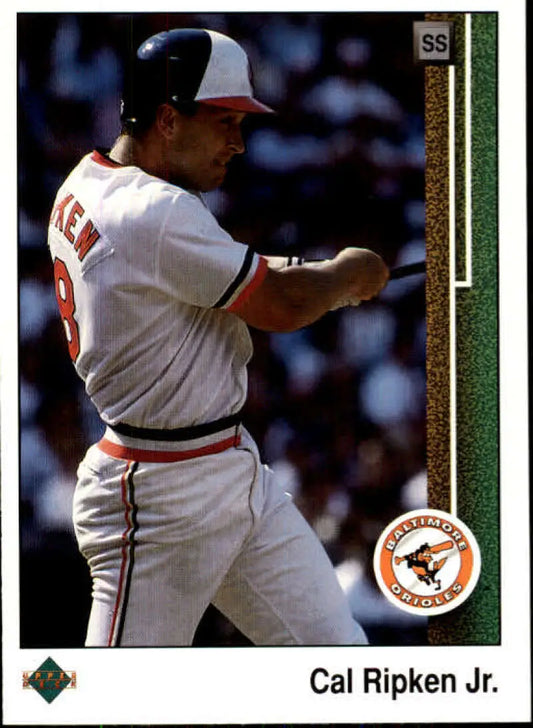 1989 Upper Deck #467 Cal Ripken Jr. NM-MT Baltimore Orioles Baseball Card - Baseball Card Single