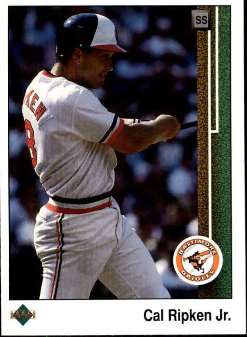 1989 Upper Deck #467 Cal Ripken Jr. NM-MT Baltimore Orioles Baseball Card - Baseball Card Single