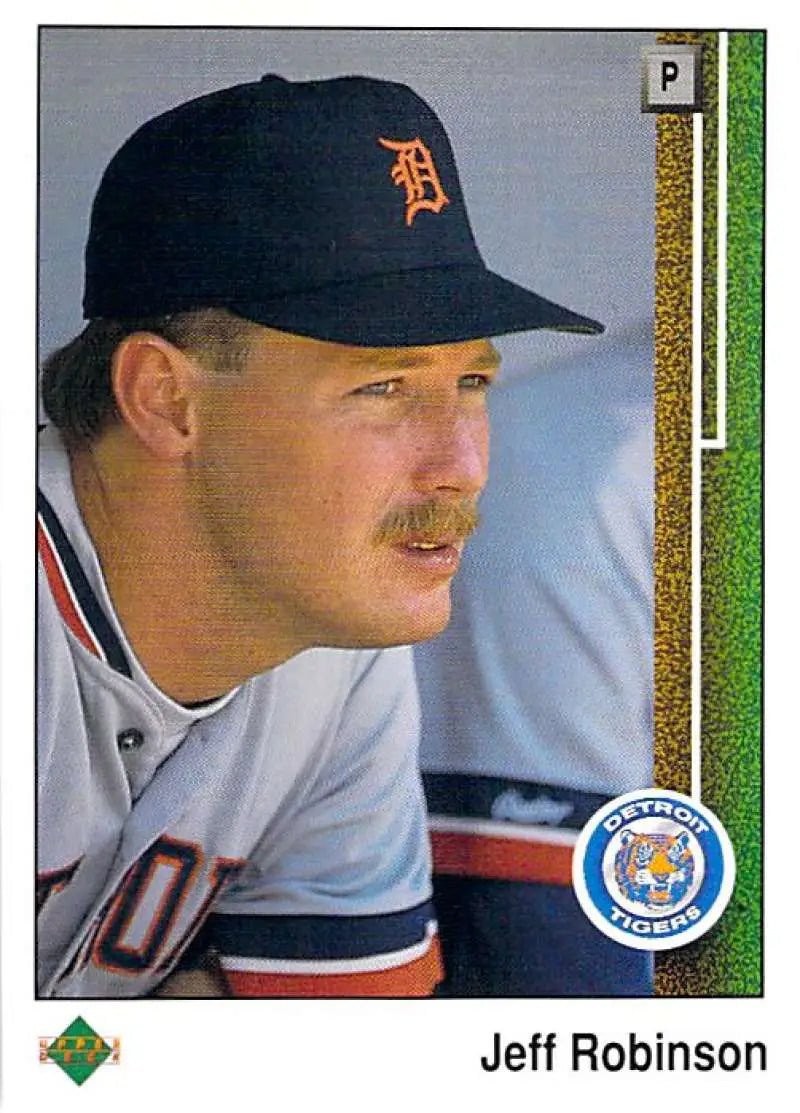 1989 Upper Deck #472 Jeff Robinson NM-MT Detroit Tigers Baseball Card - Baseball Card Single