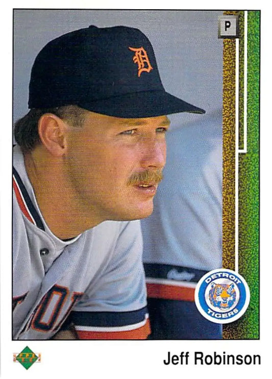 1989 Upper Deck #472 Jeff Robinson NM-MT Detroit Tigers Baseball Card - Baseball Card Single