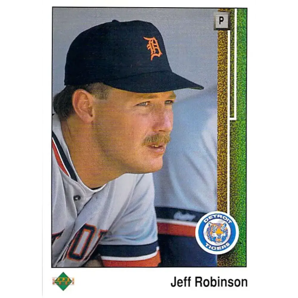 1989 Upper Deck #472 Jeff Robinson NM-MT Detroit Tigers Baseball Card - Baseball Card Single