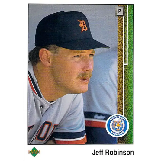 1989 Upper Deck #472 Jeff Robinson NM-MT Detroit Tigers Baseball Card - Baseball Card Single