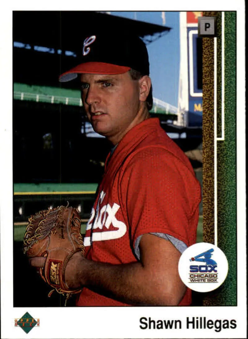 1989 Upper Deck #478 Shawn Hillegas NM-MT Chicago White Sox Baseball Card - Baseball Card Single