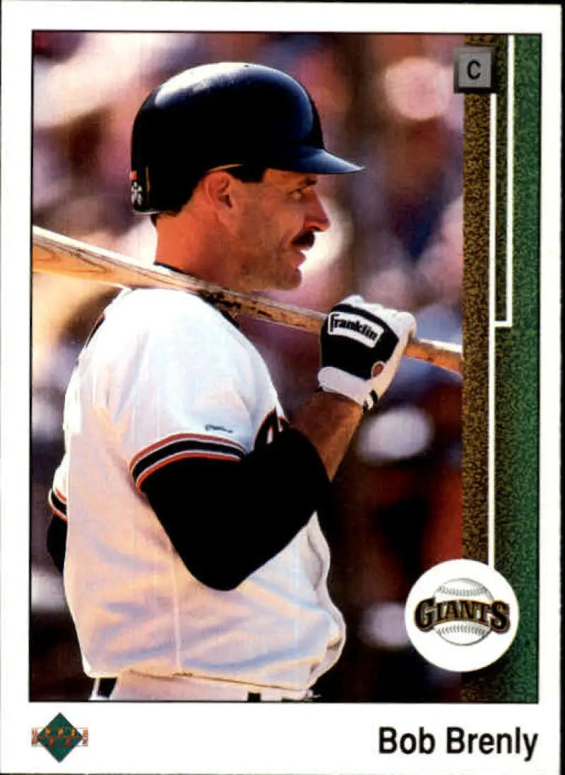 1989 Upper Deck #479 Bob Brenly NM-MT San Francisco Giants Baseball Card - Baseball Card Single