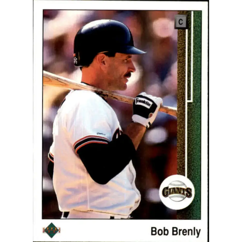 1989 Upper Deck #479 Bob Brenly NM-MT San Francisco Giants Baseball Card - Baseball Card Single