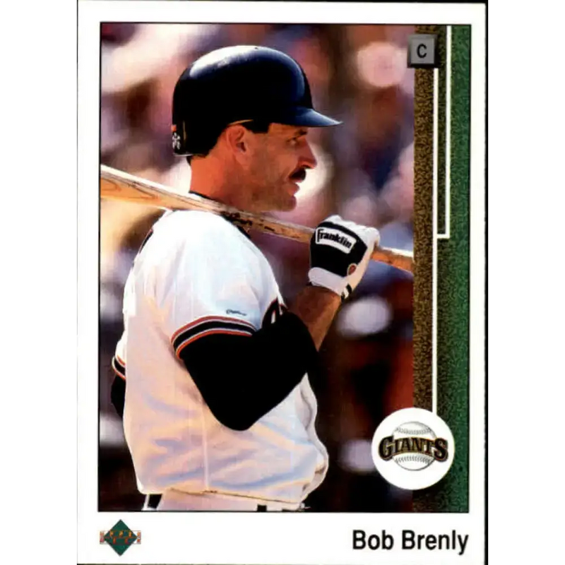 1989 Upper Deck #479 Bob Brenly NM-MT San Francisco Giants Baseball Card - Baseball Card Single