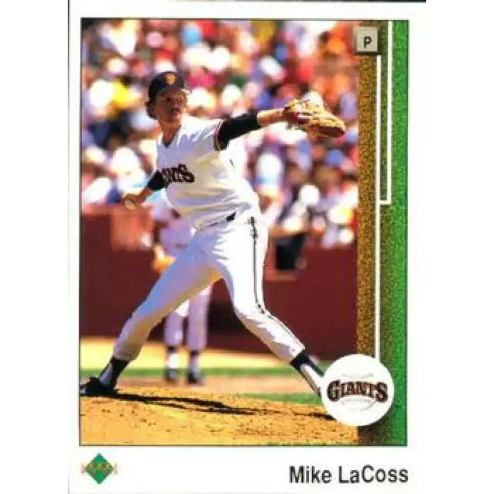 1989 Upper Deck #48 Mike LaCoss NM-MT San Francisco Giants Baseball Card - Baseball Card Single