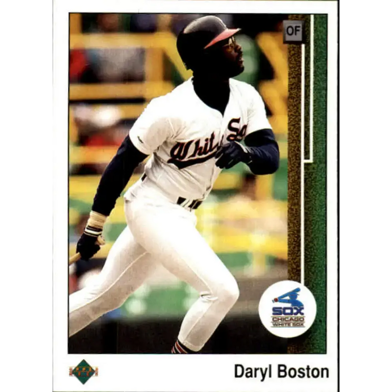 1989 Upper Deck #496 Daryl Boston NM-MT Chicago White Sox Baseball Card - Baseball Card Single