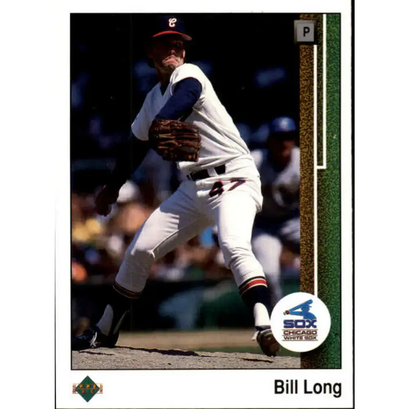 1989 Upper Deck #499 Bill Long UER NM-MT Chicago White Sox Baseball Card - Baseball Card Single