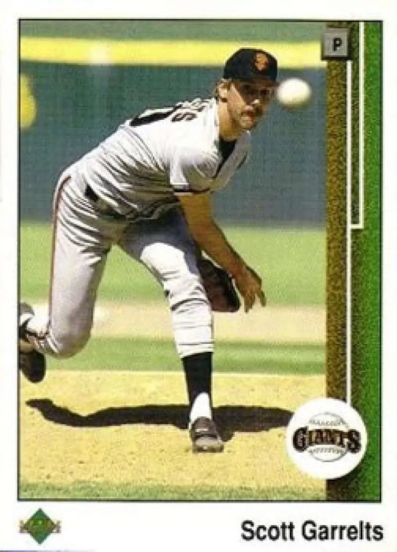 1989 Upper Deck #50 Scott Garrelts NM-MT San Francisco Giants Baseball Card - Baseball Card Single
