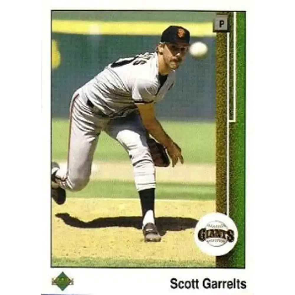 1989 Upper Deck #50 Scott Garrelts NM-MT San Francisco Giants Baseball Card - Baseball Card Single