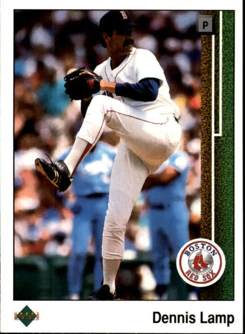1989 Upper Deck #503 Dennis Lamp NM-MT Boston Red Sox Baseball Card - Baseball Card Single