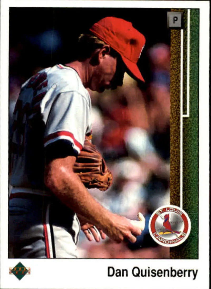 1989 Upper Deck #533 Dan Quisenberry NM-MT St. Louis Cardinals Baseball Card - Baseball Card Single