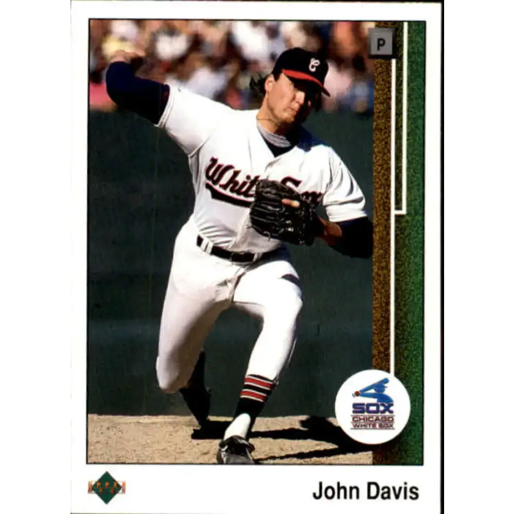 1989 Upper Deck #548 John Davis NM-MT Chicago White Sox Baseball Card - Baseball Card Single