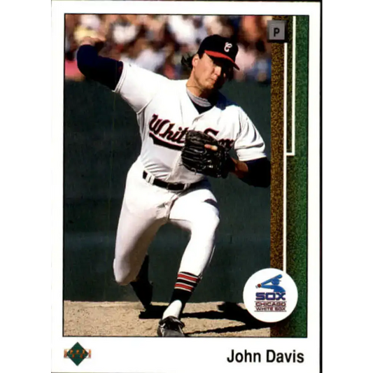 1989 Upper Deck #548 John Davis NM-MT Chicago White Sox Baseball Card - Baseball Card Single