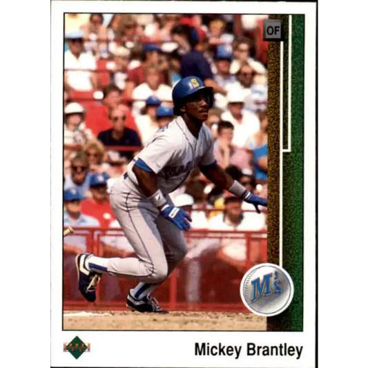1989 Upper Deck #550 Mickey Brantley NM-MT Seattle Mariners Baseball Card - Baseball Card Single