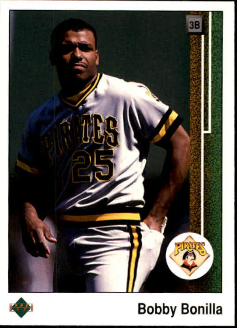 1989 Upper Deck #578 Bobby Bonilla NM-MT Pittsburgh Pirates Baseball Card - Baseball Card Single