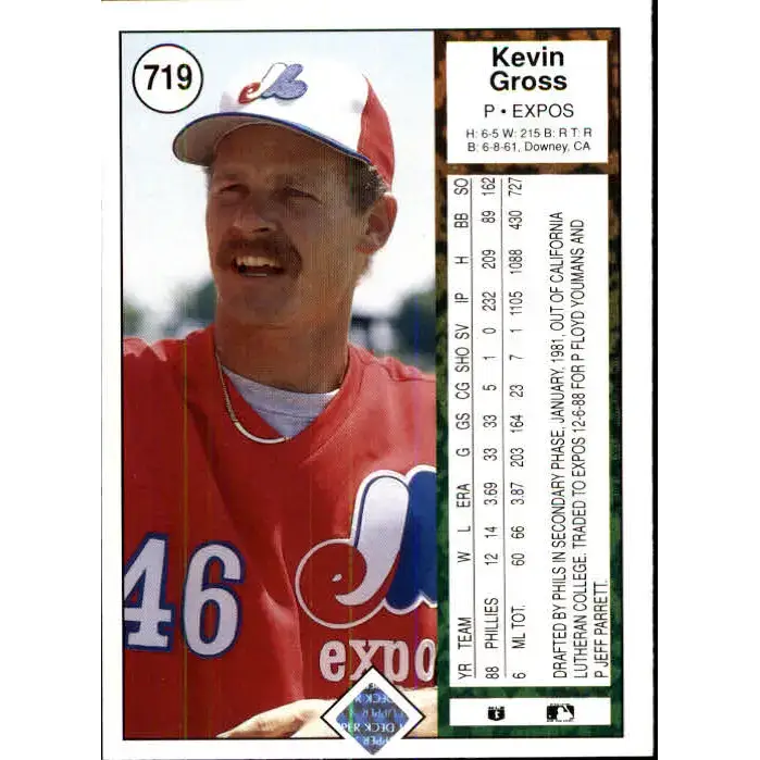 1989 Upper Deck #597 Doug Drabek NM-MT Pittsburgh Pirates Baseball Card - Baseball Card Single