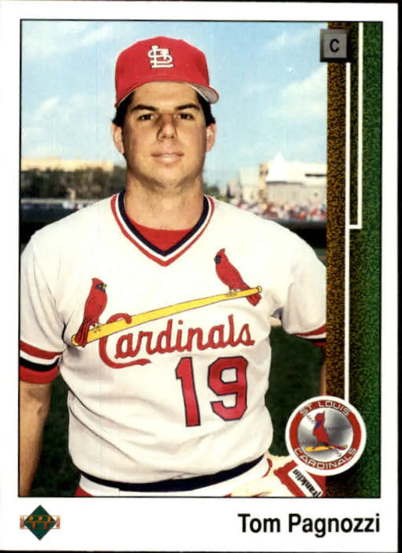 1989 Upper Deck #602 Tom Pagnozzi NM-MT St. Louis Cardinals Baseball Card - Baseball Card Single