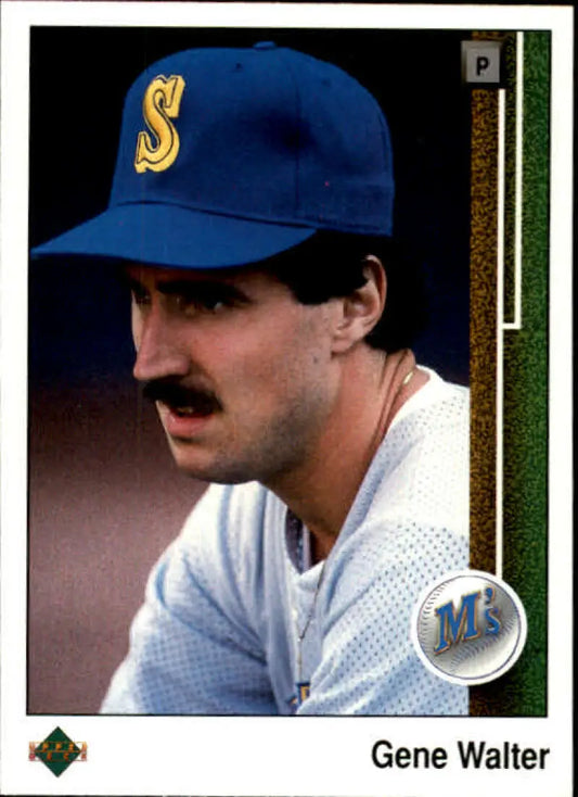 1989 Upper Deck #604 Gene Walter NM-MT Seattle Mariners Baseball Card - Baseball Card Single