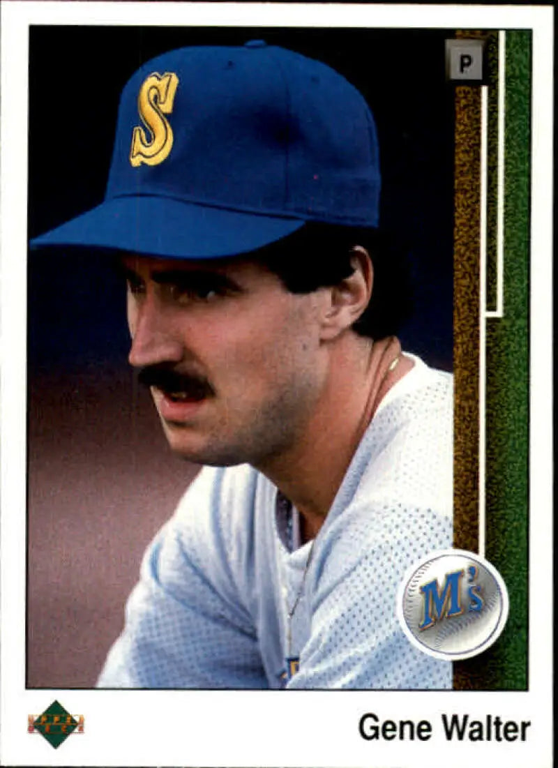 1989 Upper Deck #604 Gene Walter NM-MT Seattle Mariners Baseball Card - Baseball Card Single