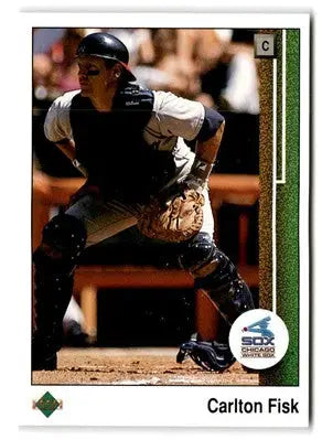 1989 Upper Deck #609 Carlton Fisk - Baseball Card Single