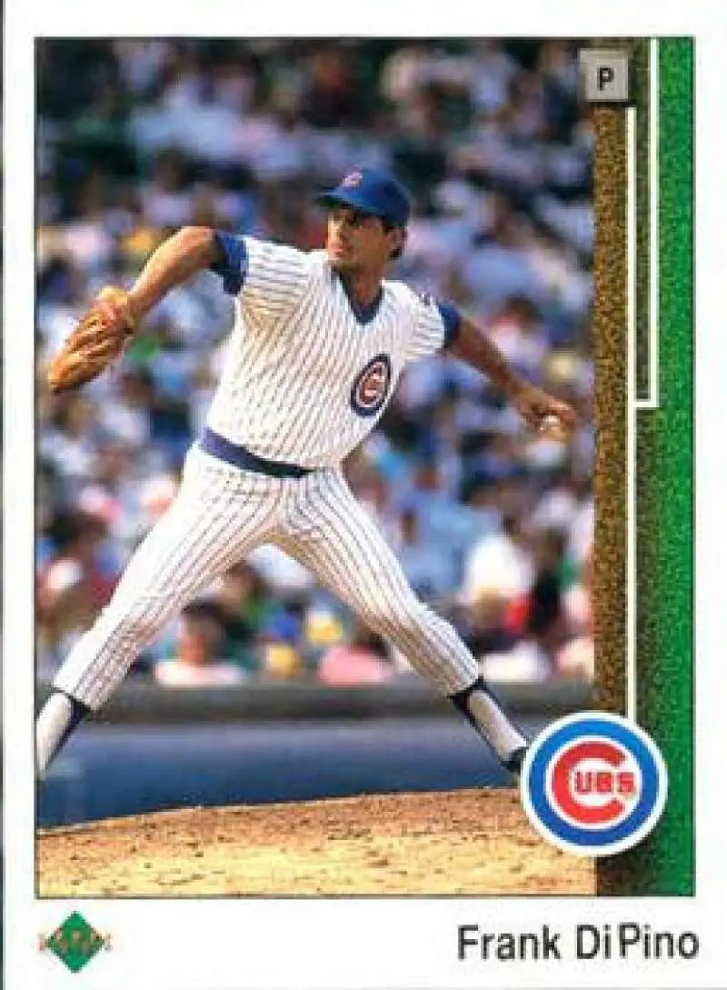 1989 Upper Deck #61 Frank DiPino NM-MT Chicago Cubs Baseball Card - Baseball Card Single