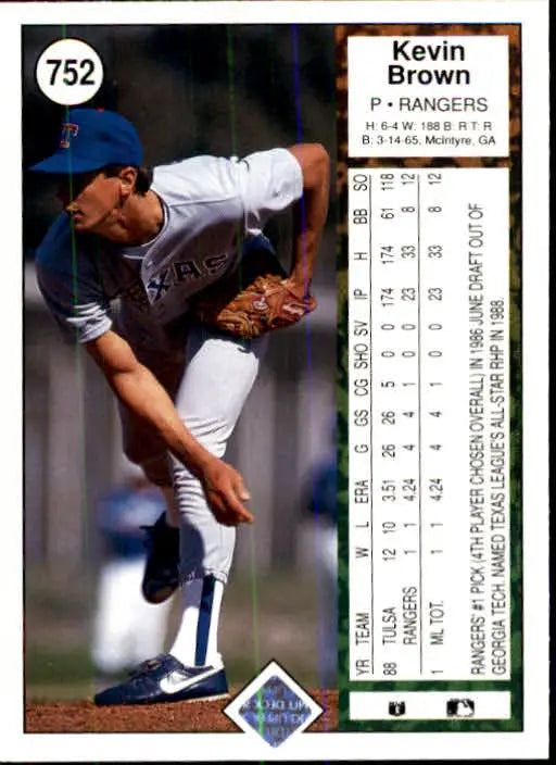 1989 Upper Deck #610 Jay Howell NM-MT Los Angeles Dodgers Baseball Card - Baseball Card Single