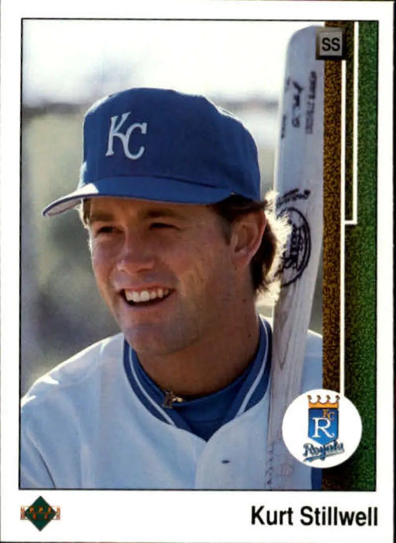 1989 Upper Deck #616 Kurt Stillwell NM-MT Kansas City Royals Baseball Card - Baseball Card Single
