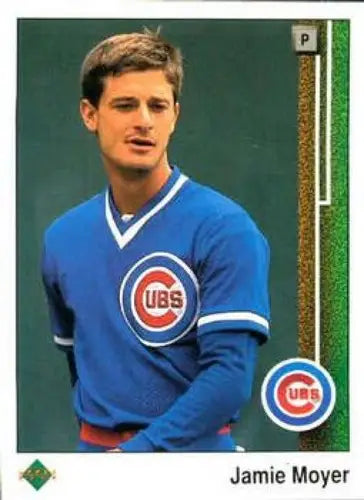 1989 Upper Deck #63 Jamie Moyer NM-MT Cubs - Baseball Card Single