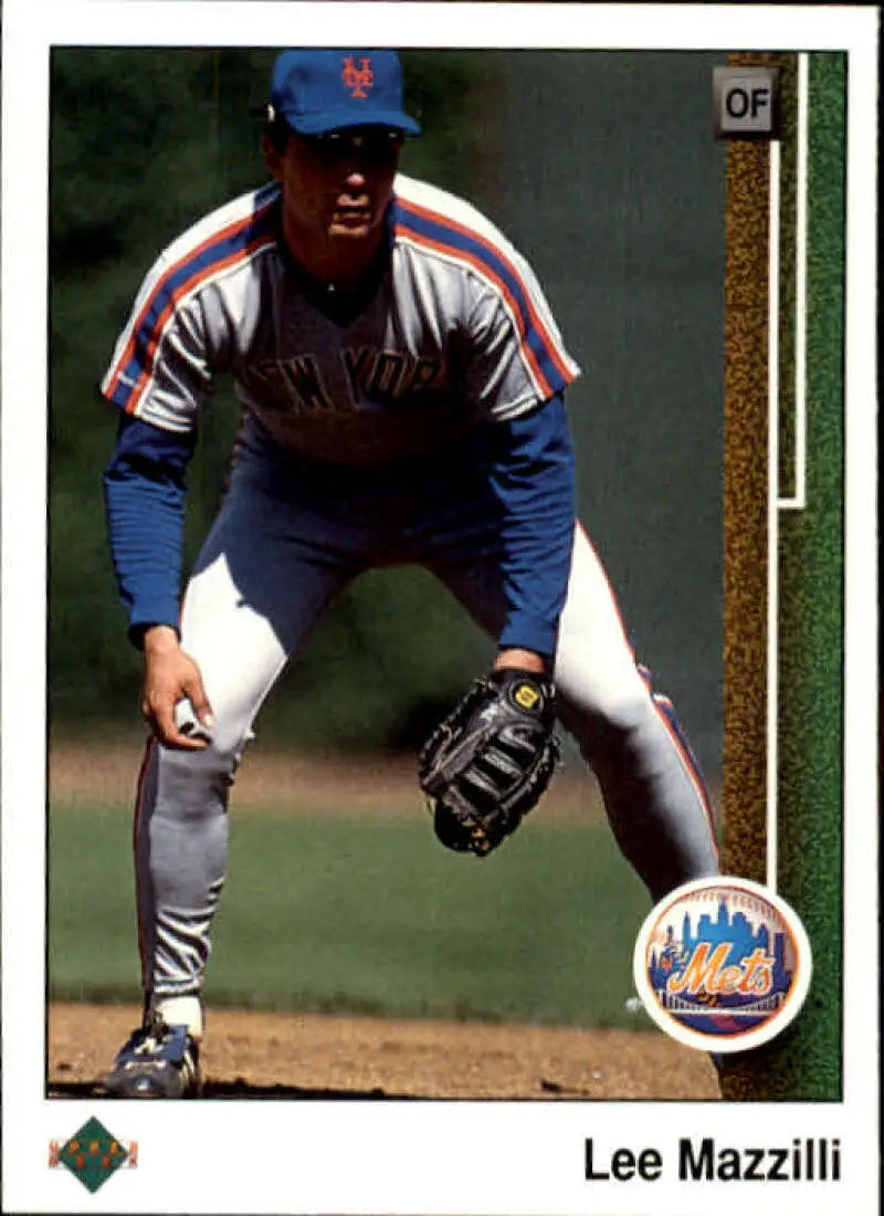 1989 Upper Deck #657 Lee Mazzilli NM-MT New York Mets Baseball Card - Baseball Card Single