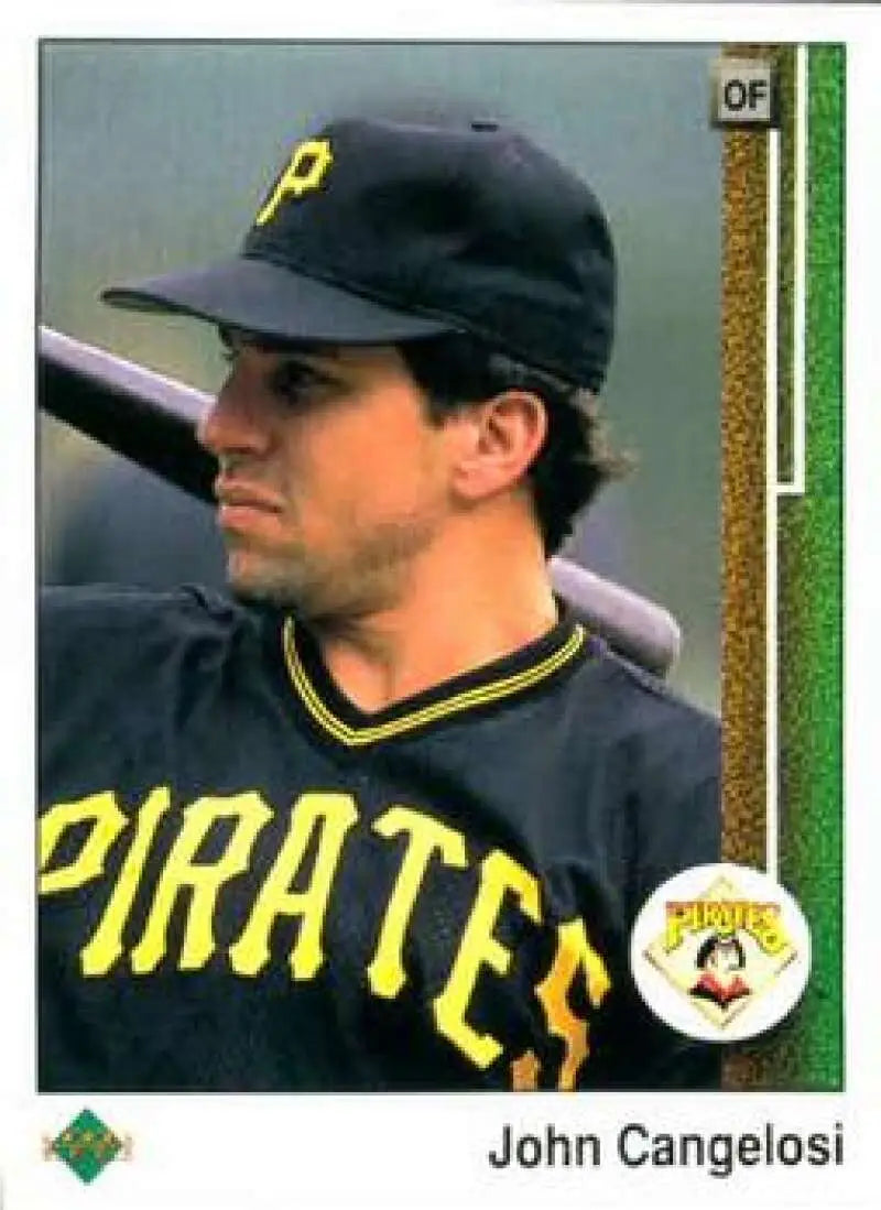 1989 Upper Deck #67 John Cangelosi NM-MT Pittsburgh Pirates Baseball Card - Baseball Card Single