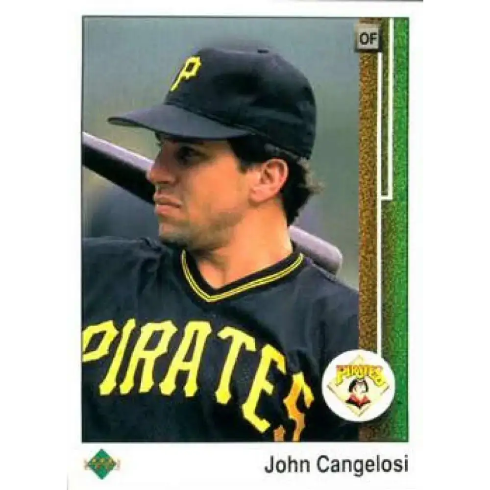 1989 Upper Deck #67 John Cangelosi NM-MT Pittsburgh Pirates Baseball Card - Baseball Card Single
