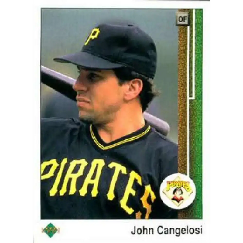 1989 Upper Deck #67 John Cangelosi NM-MT Pittsburgh Pirates Baseball Card - Baseball Card Single