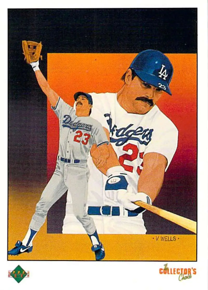 1989 Upper Deck #676 Kirk Gibson NM-MT Los Angeles Dodgers Baseball Card - Baseball Card Single