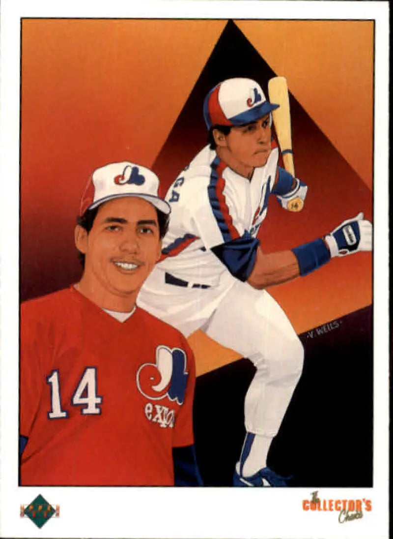 1989 Upper Deck #677 Andres Galarraga NM-MT Montreal Expos Baseball Card - Baseball Card Single