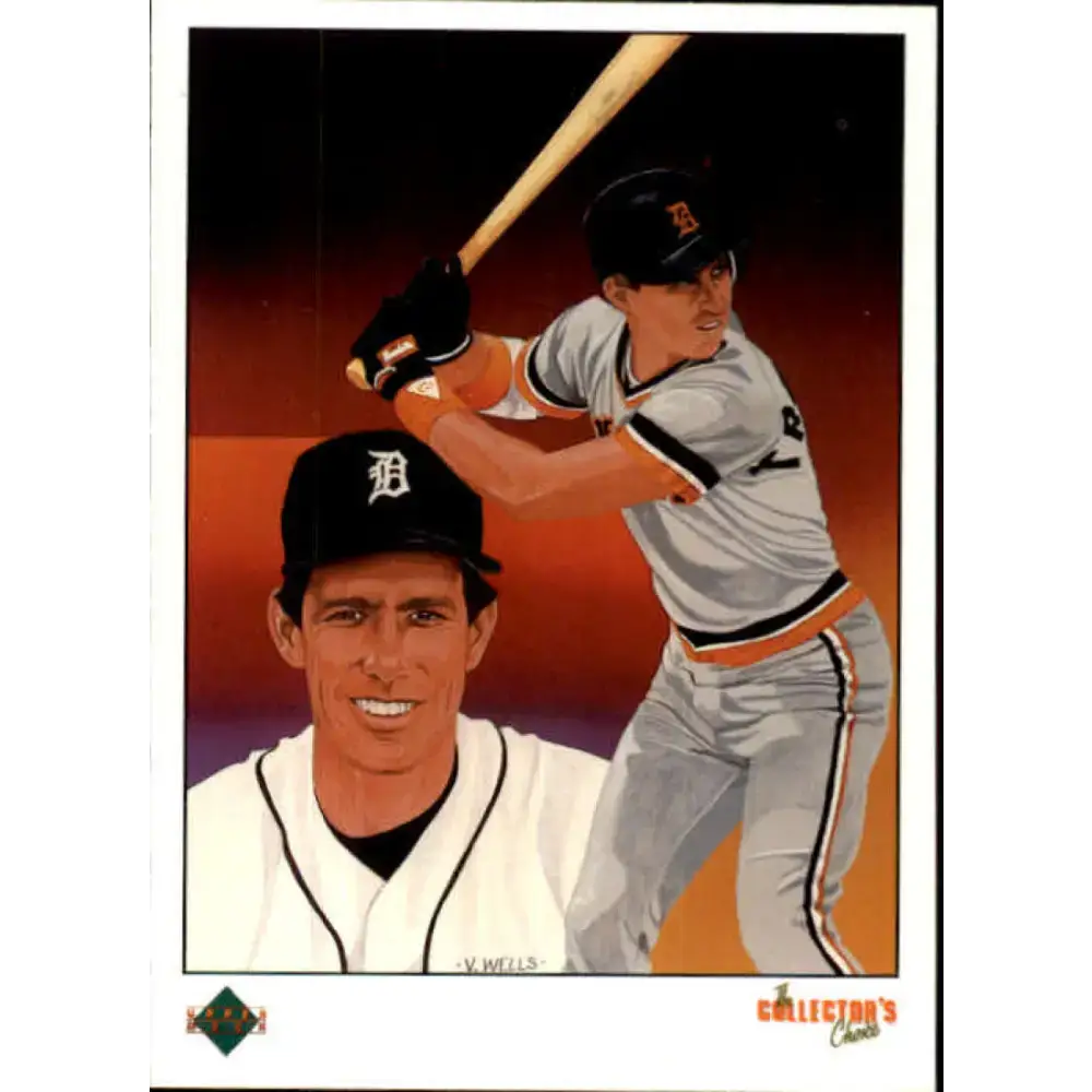 1989 Upper Deck #690 Alan Trammell TC NM-MT Detroit Tigers Baseball Card - Baseball Card Single
