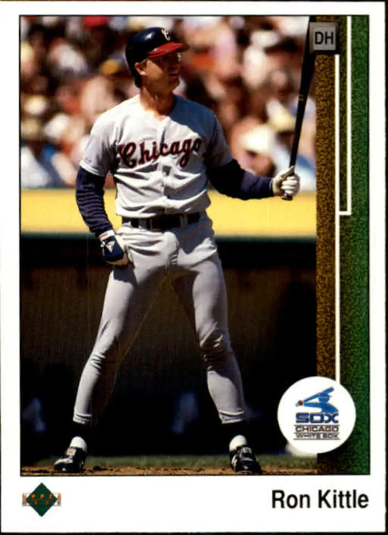 1989 Upper Deck #711 Ron Kittle NM-MT Chicago White Sox Baseball Card - Baseball Card Single