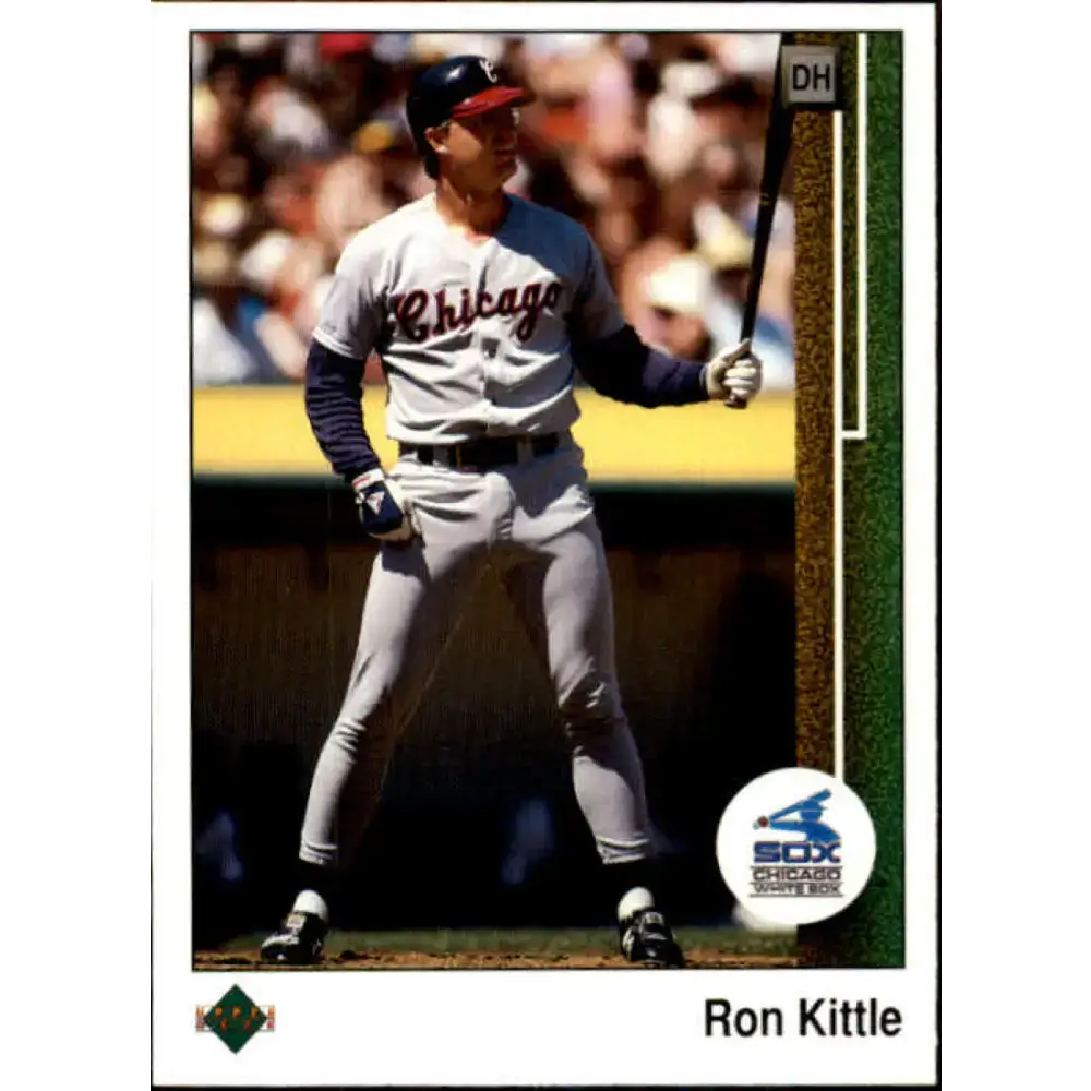 1989 Upper Deck #711 Ron Kittle NM-MT Chicago White Sox Baseball Card - Baseball Card Single