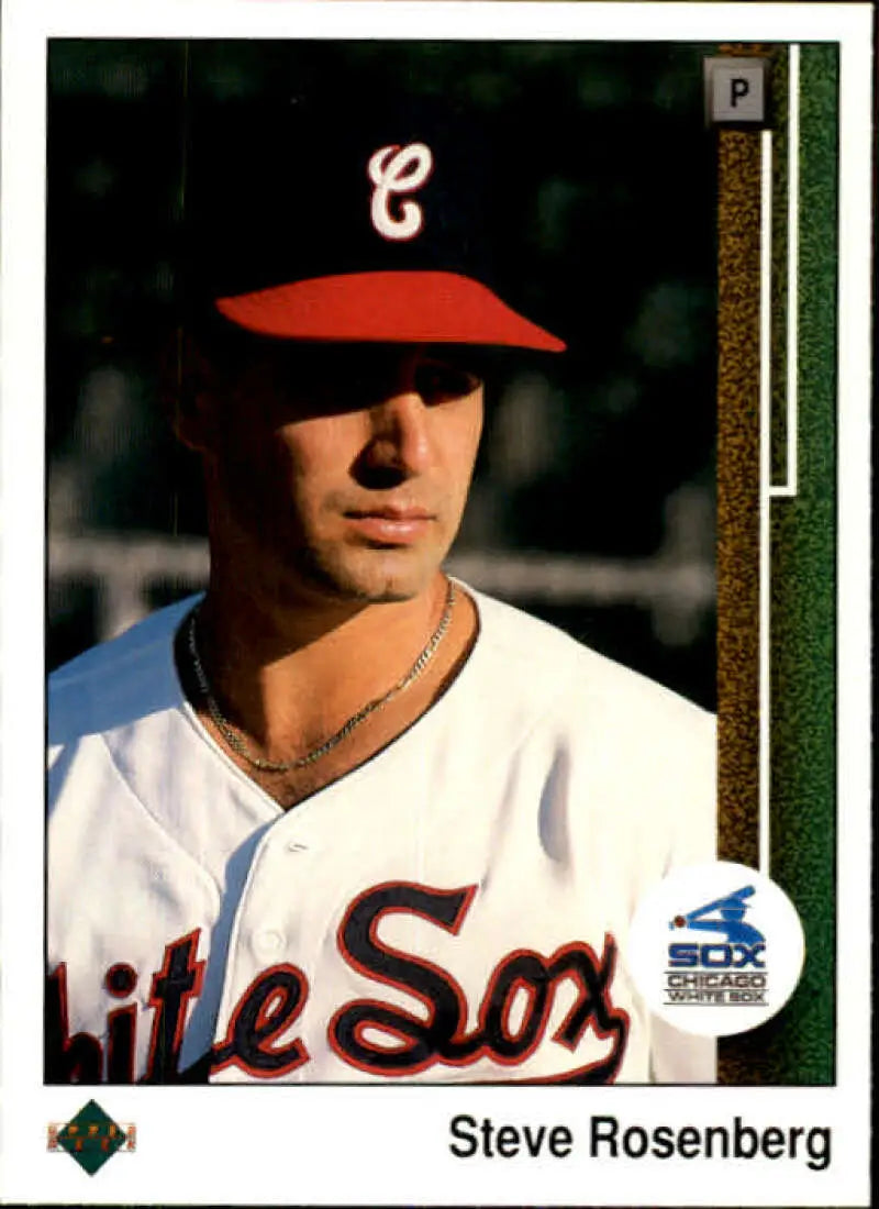 1989 Upper Deck #715 Steve Rosenberg NM-MT Chicago White Sox Baseball Card - Baseball Card Single